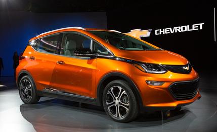 Електромобіль Chevrolet Bolt 2017 в лізинг за $309 в місяць
