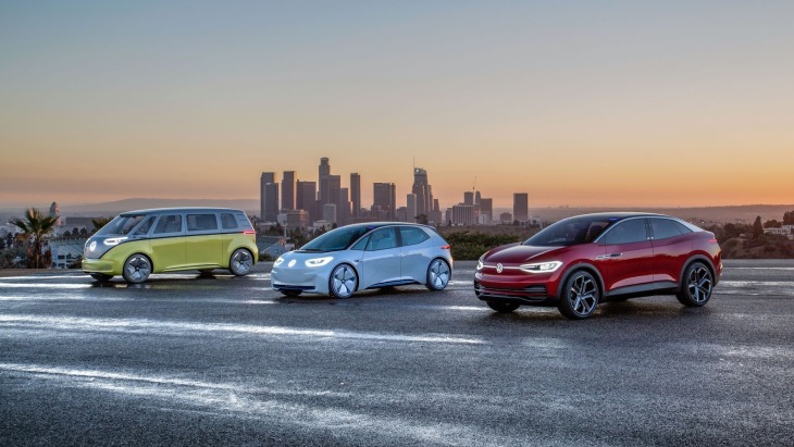 Volkswagen зареєстрував назви нових електромобілів