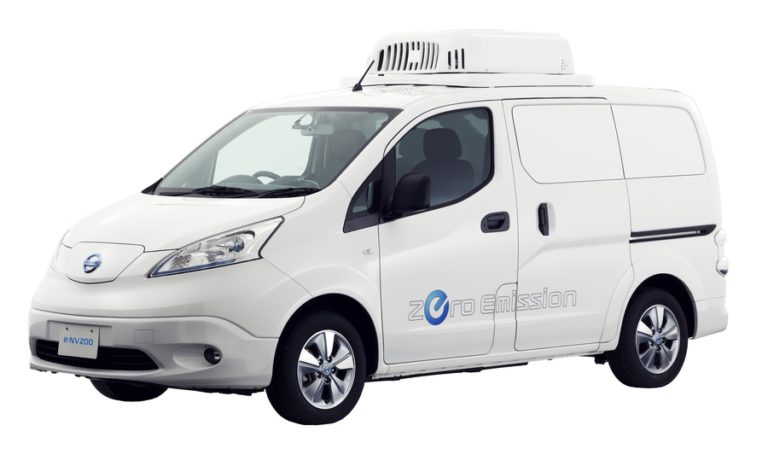 Nissan e-NV200 Fridge – компактний електромобіль для перевезення вантажу