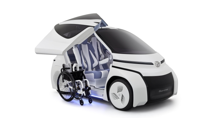 Електромобіль для людей з інвалідним візком