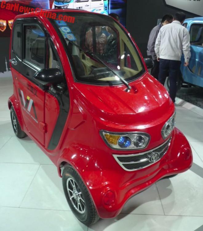 Китайці створили маленький електромобіль з цікавою назвою
