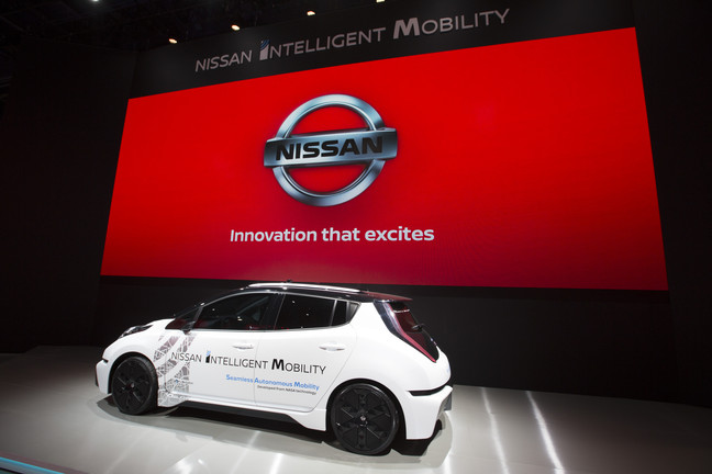Оновлений Nissan Leaf на виставці CES 2017