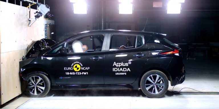 Новий Nissan Leaf отримав найвищу оцінку за тест від Euro NCAP