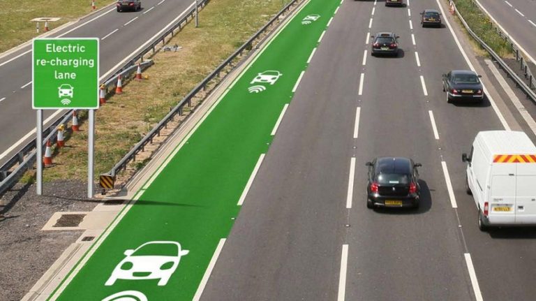 Електромобіль заряжатиметься під час руху автострадами в Англії