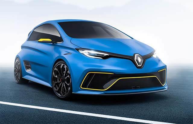 Renault  ZOE e-Sport Concept – розгін до 100 кілометрів за 3,2 секунди