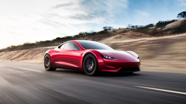 Перше відео тест-драйву Tesla Roadster
