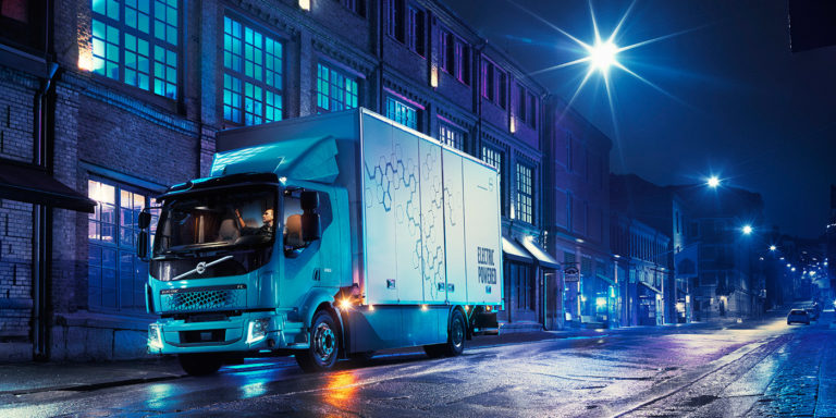 Volvo представила свою першу електричну вантажівку