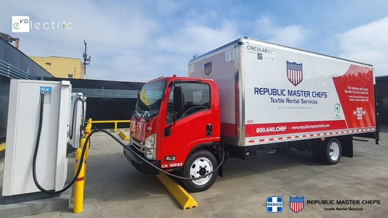 American Textile Maintenance замовляє 12 електричних вантажівок Evolectric CircularEV Class 5