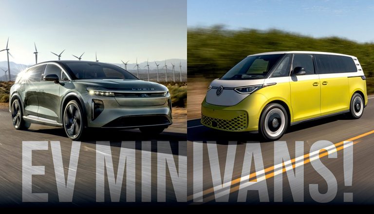 Електричні мінівени: VW ID.Buzz та Lucid Gravity на ринку родинних автомобілів
