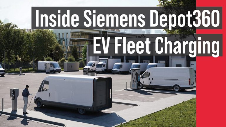 Siemens Depot360: спрощене заряджання електричних автопарів