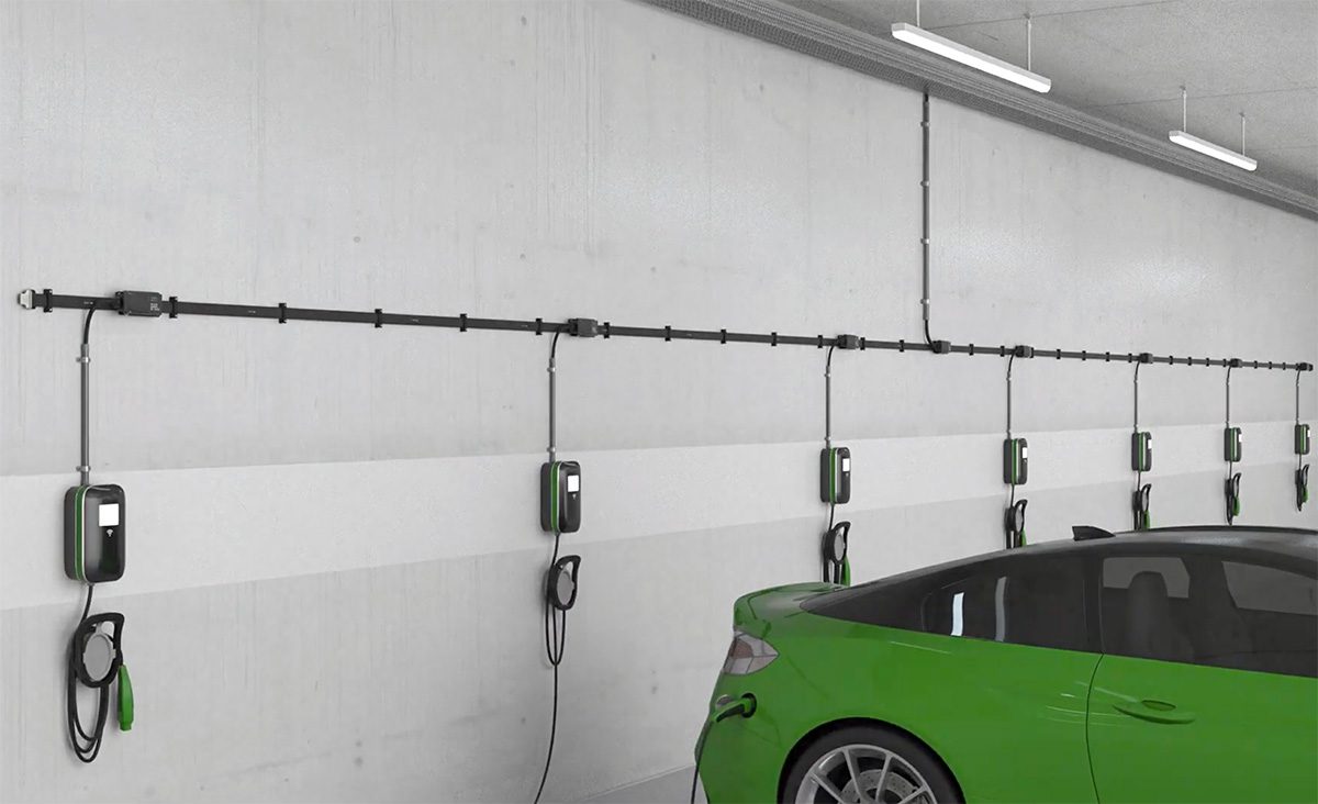 Система енергетичного автобуса podis від Wieland Electric спрощує установку інфраструктури зарядки електромобілів