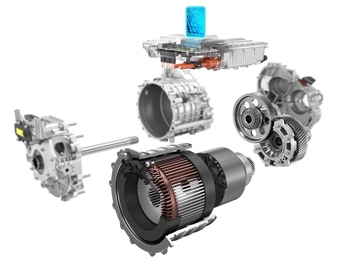 ZF Aftermarket представляє ремонтні комплекти для гібридних та електричних двигунів, інверторів та редукторів