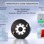 Ferrstron тестує 150 кВт мотор на фехітових магнітах без рідкоземельних елементів