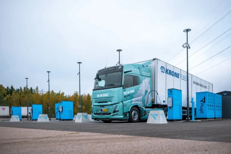 Plugit та Volvo демонструють Megawatt Charging System у Фінляндії