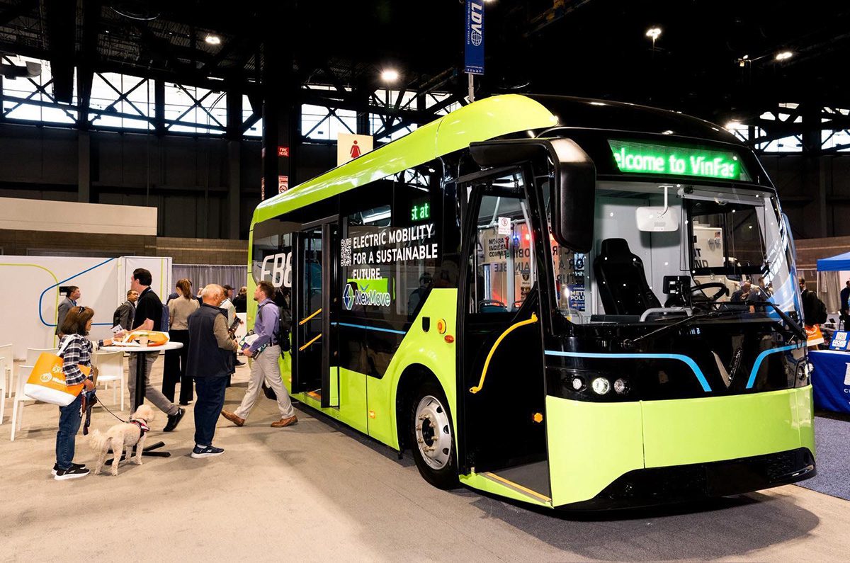 VinFast презентує лінійку електричних автобусів в США
